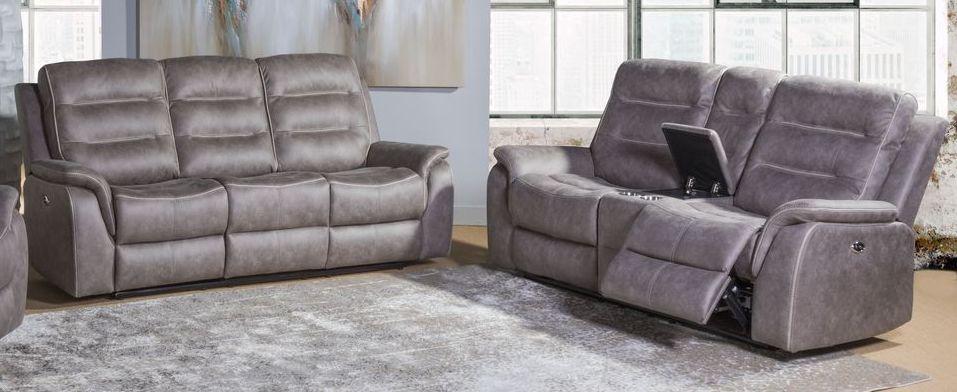 Mocha Dual Reclining Power Sofa 